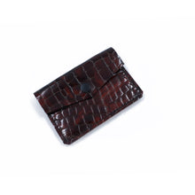 Kép betöltése a galériamegjelenítőbe: Bőr kártyatartó