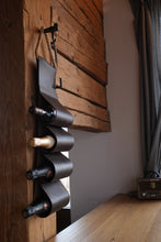 Load image into Gallery viewer, Leather Wine Bottle Holder