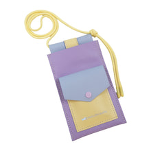 Kép betöltése a galériamegjelenítőbe: Bőr telefon- és kártyatartó