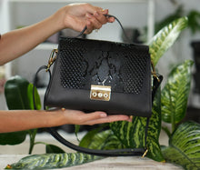 Load image into Gallery viewer, Dines Leather Top Handle Bag