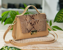 Load image into Gallery viewer, Dines Leather Top Handle Bag
