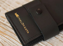 Încărcați imaginea în vizualizatorul Galeriei, Portofel mic din piele
